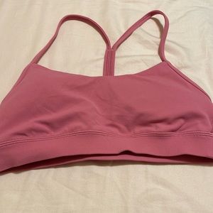 Lululemon Y flow Bra in Pink Blossom